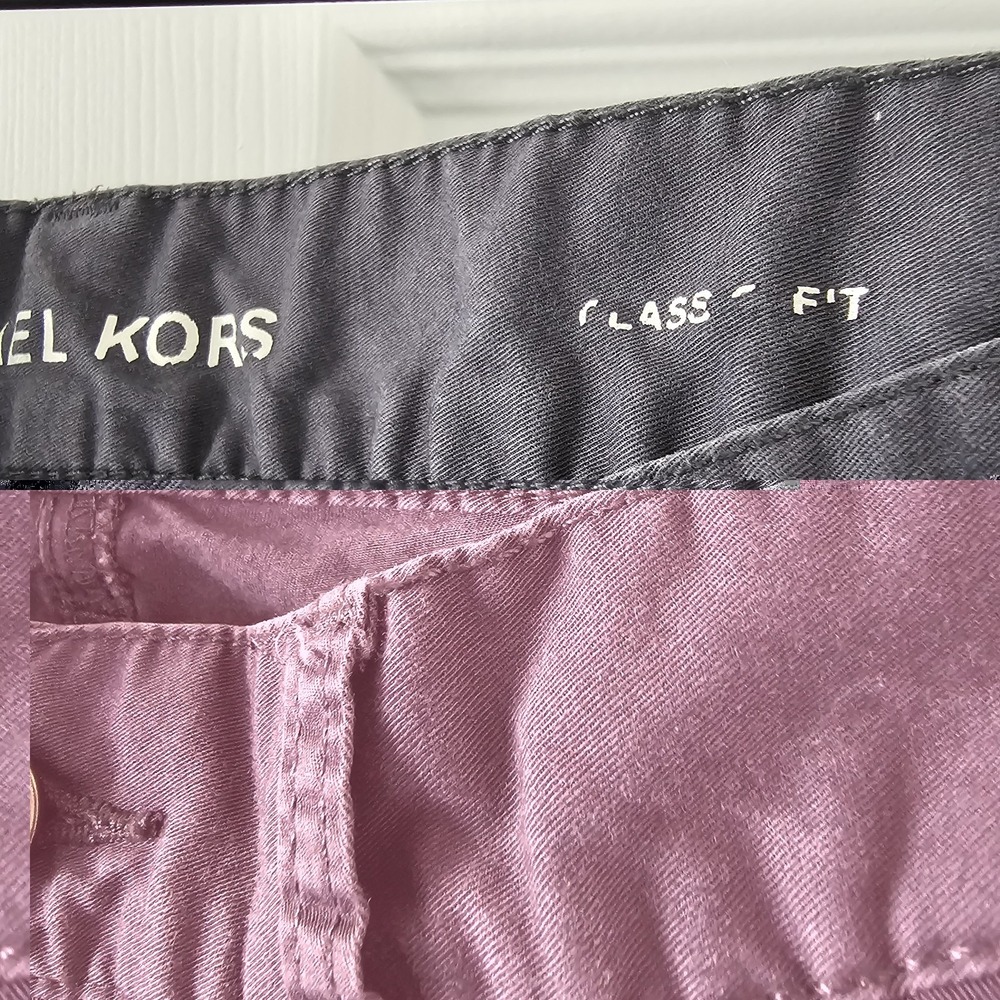 Michael Kors Men's Pants Sz 34 Classic Fit - Picture 7 of 9